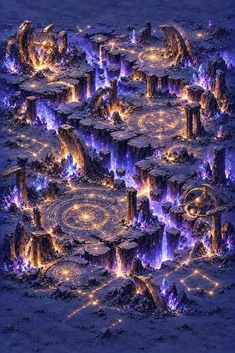 The Astral Forge, a region of the Adventure map