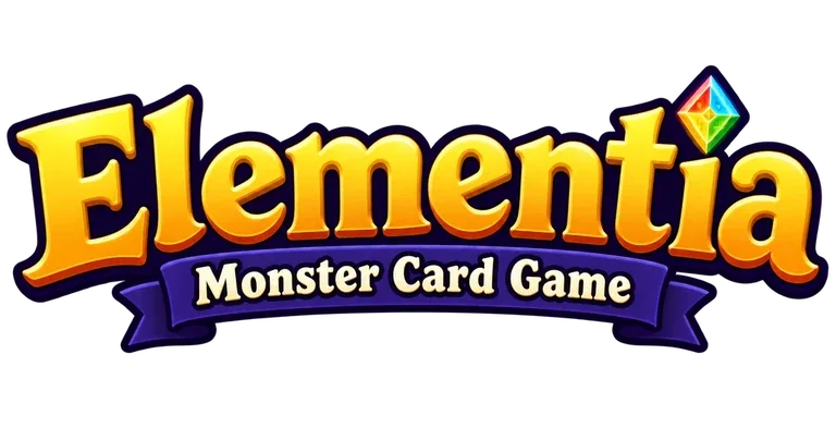 Elementia logo: Elementia: Monster Card Game