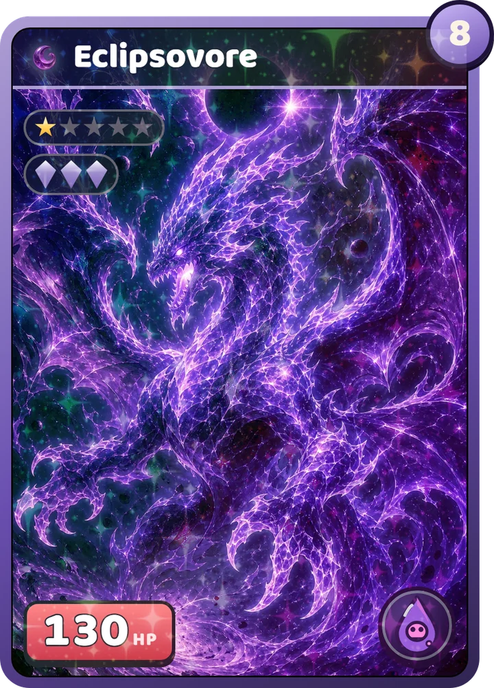 The Eclipsovore card as it appears in the game