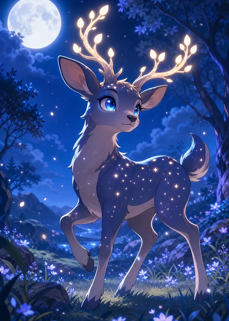 Starfawn, a light creature from Elementia
