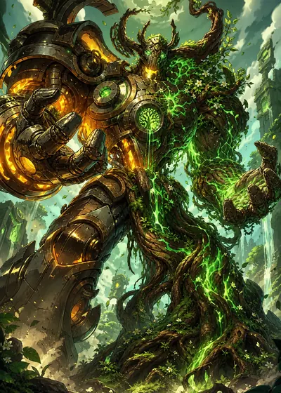 Virethorn: Primordial of Grass and Metal
